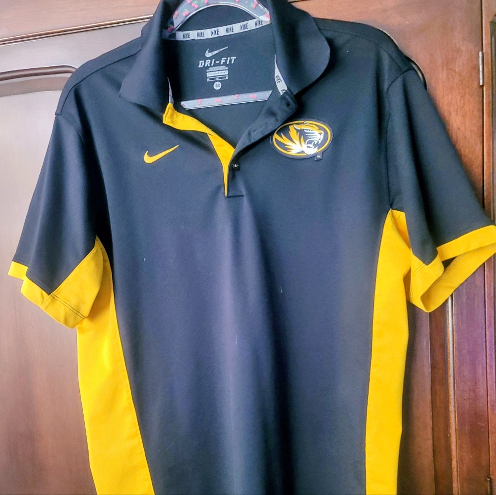 Missouri Tigers Nike Dri- Fit Polo